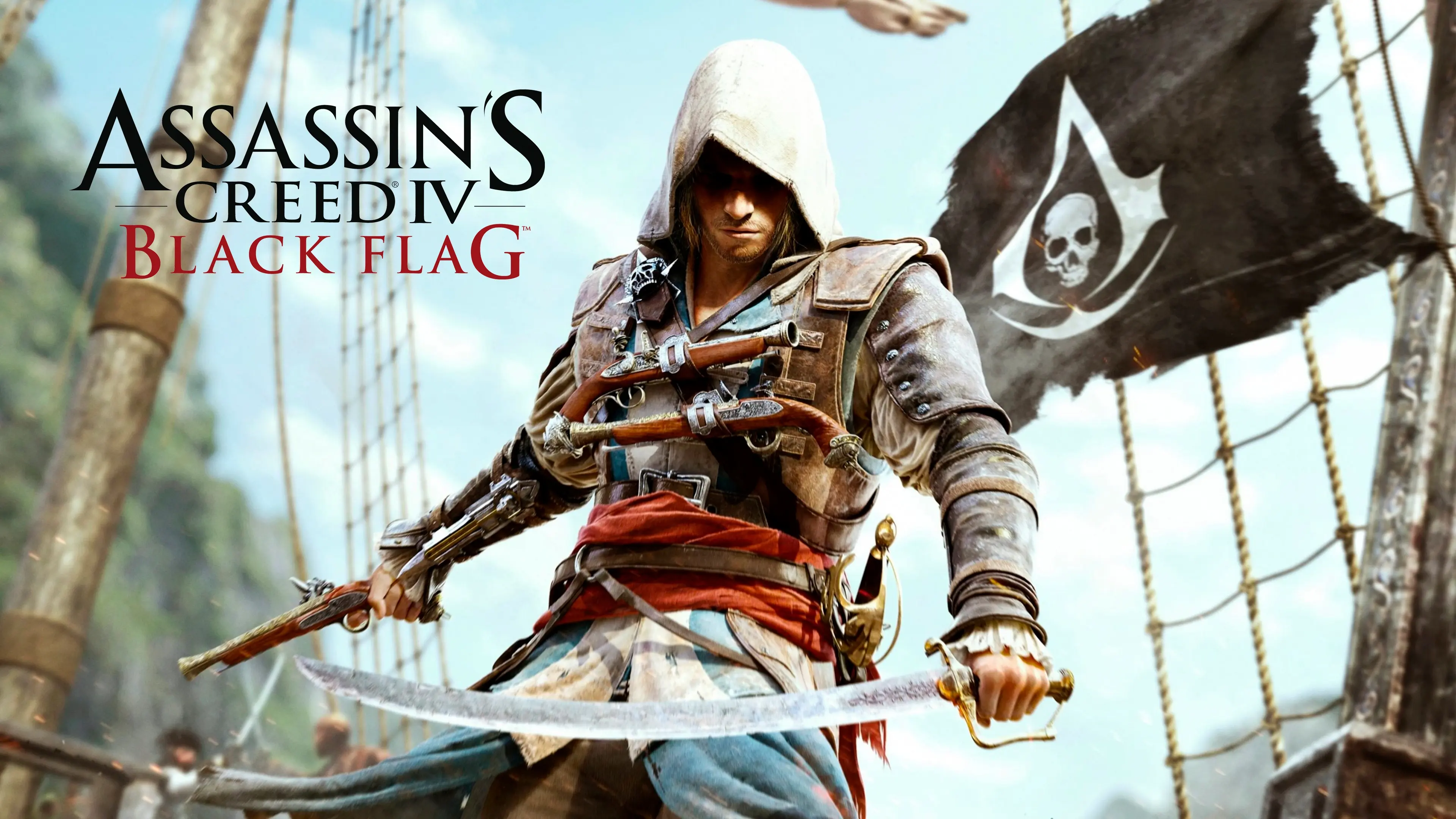 Assassin's Creed IV Black Flag — visuel clé