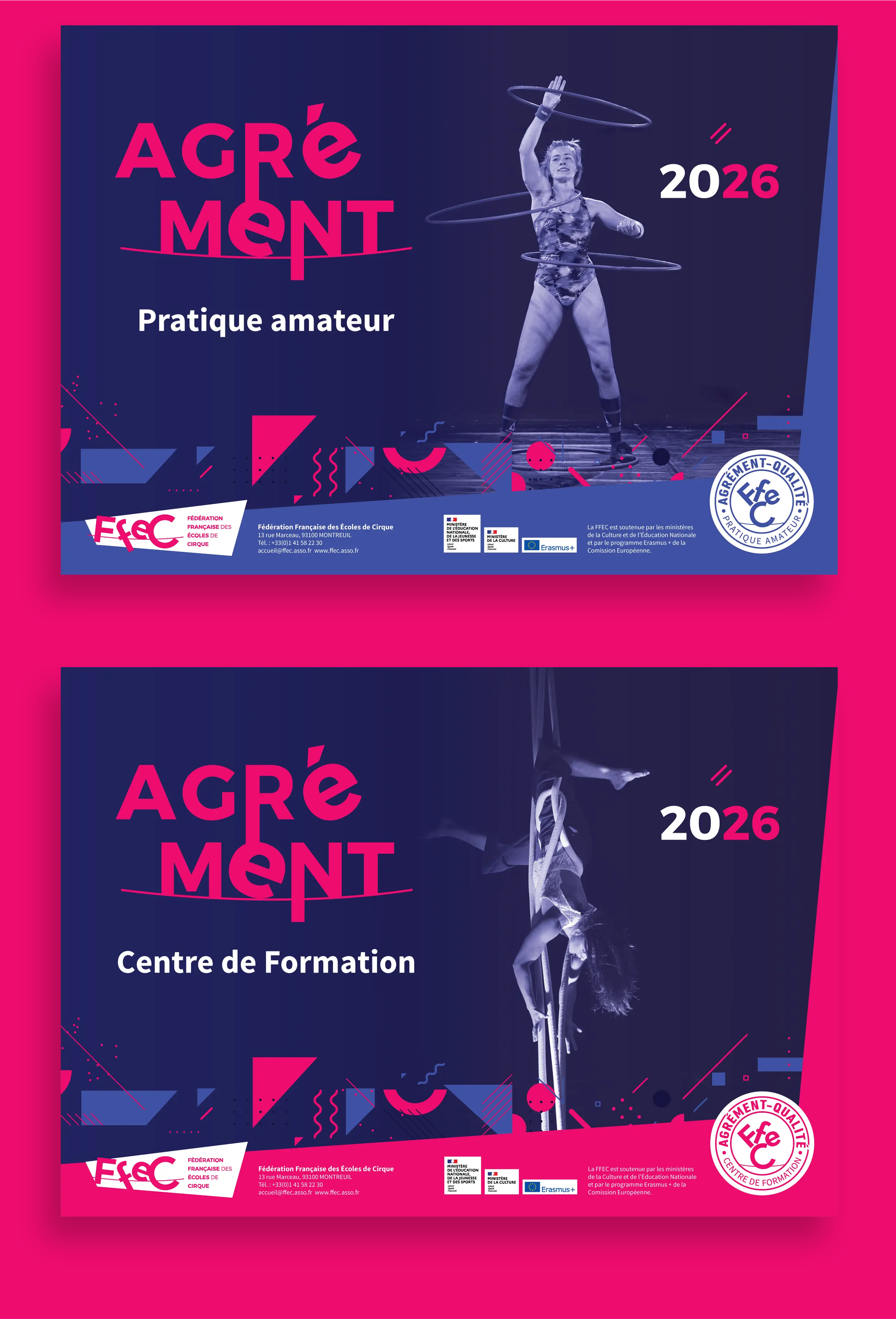 FFEC — affiches Agrément 2026