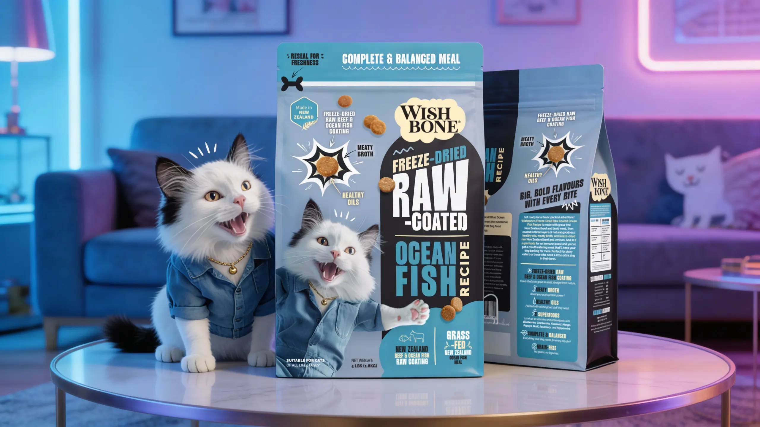 Wishbone — pack chat Ocean Fish